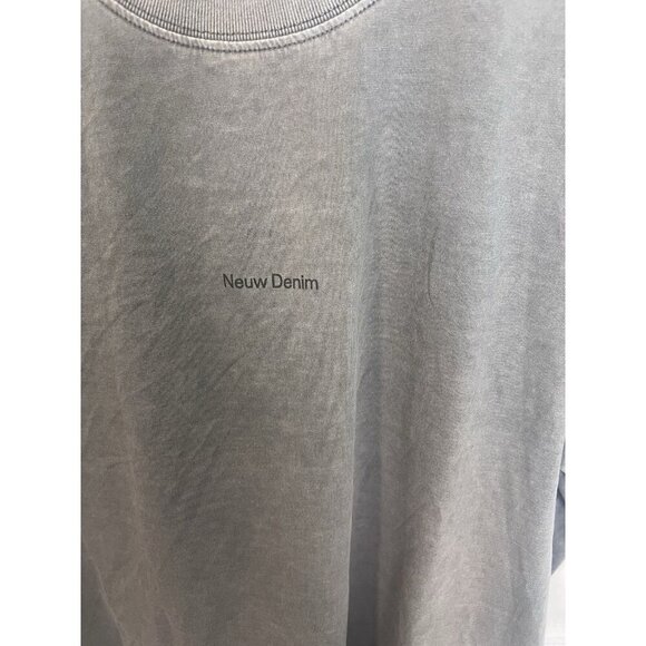 Neuw Denim Men’s Band Tee Size Medium Graphite Organic Cotton NWT - Picture 3 of 7